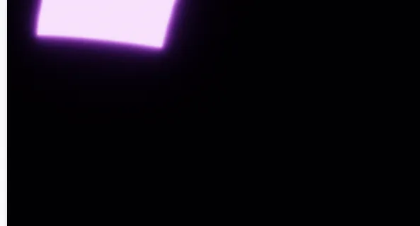 Blender-Rendering: Violette Chromkugel